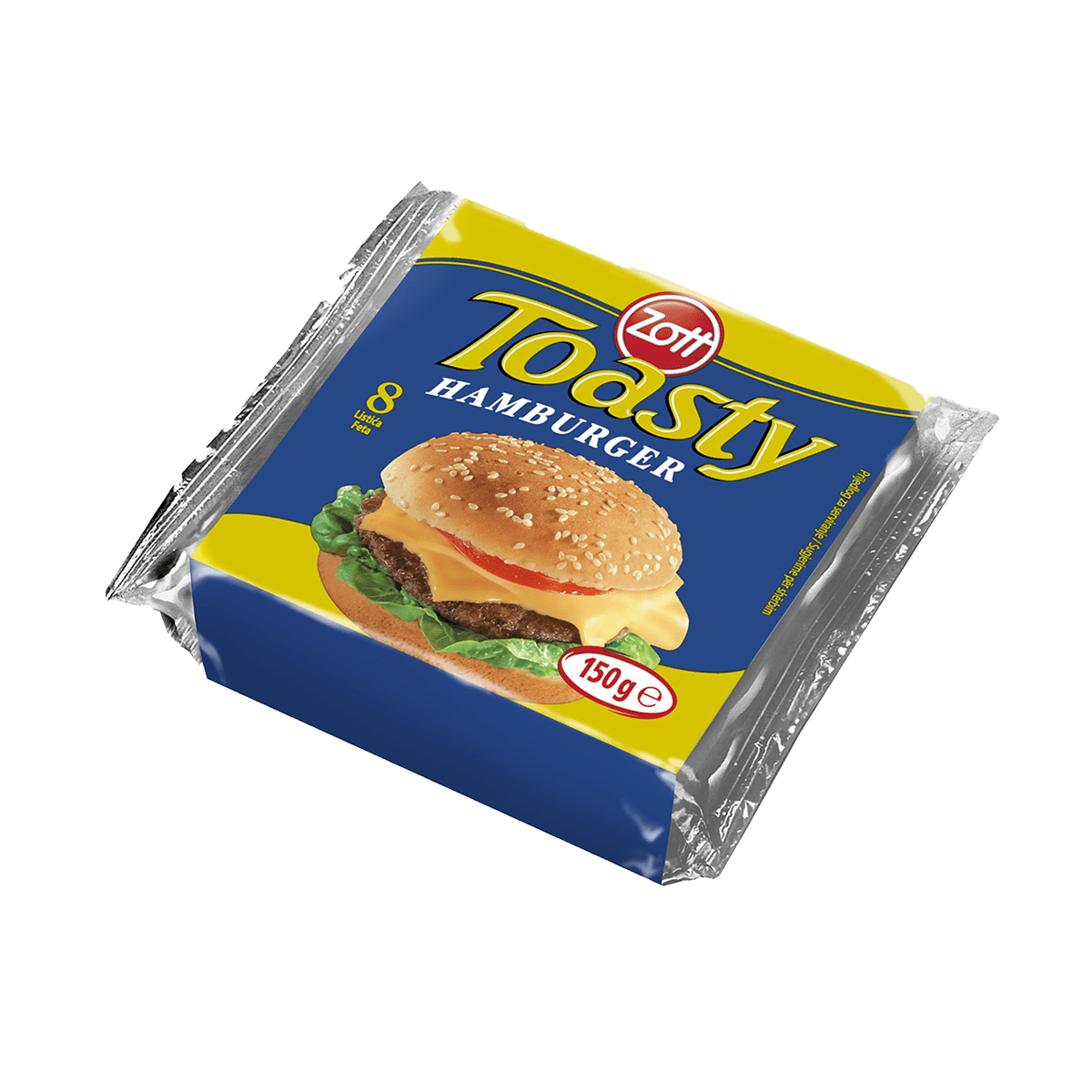 Zott Toasty Hamburger 10/150g