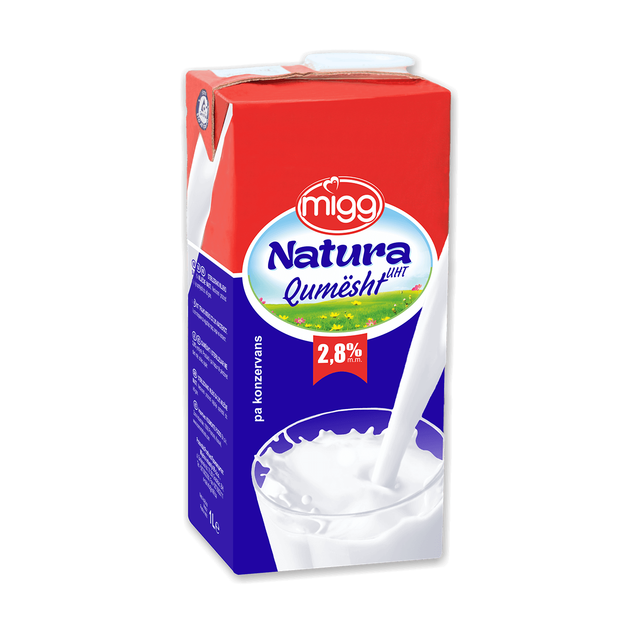 MI99 Natura Qumesht 2,8%, 12/1L