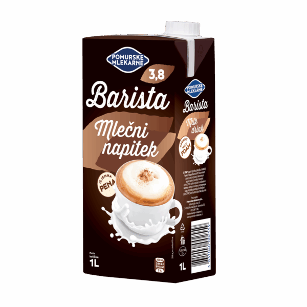 Pomurske Mlekarne Barista 3,8%, 12/1L
