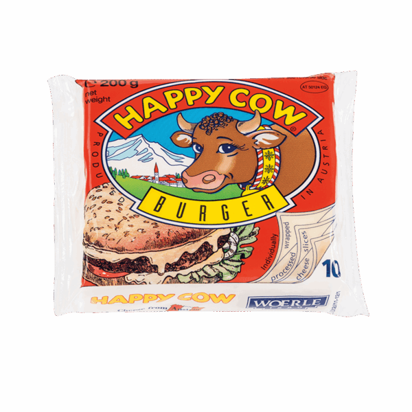 Happy Cow Burger Slices 24/200g