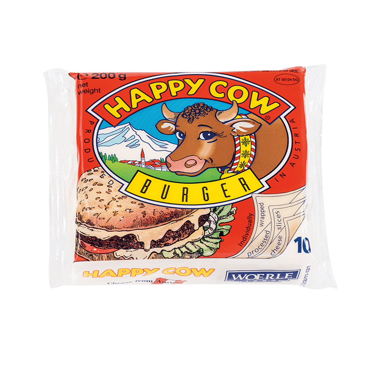 Happy Cow Burger Slices 24/200g
