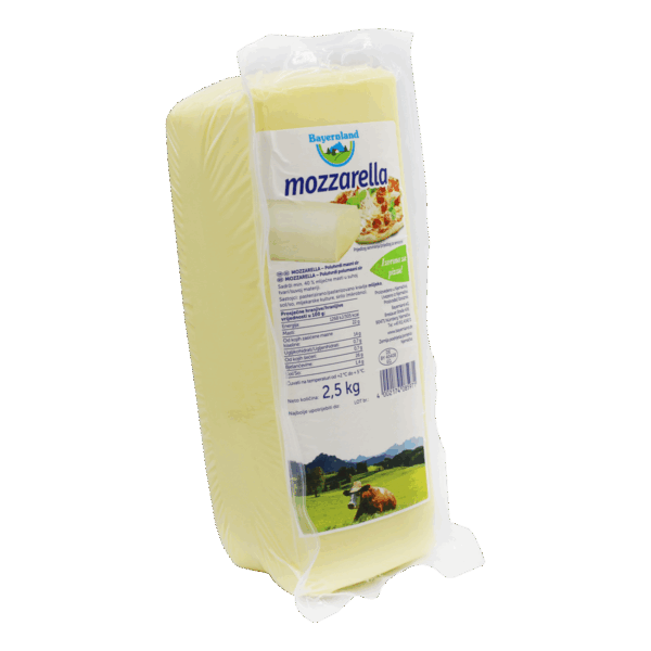 Mozzarella Cheese 4/2.5kg