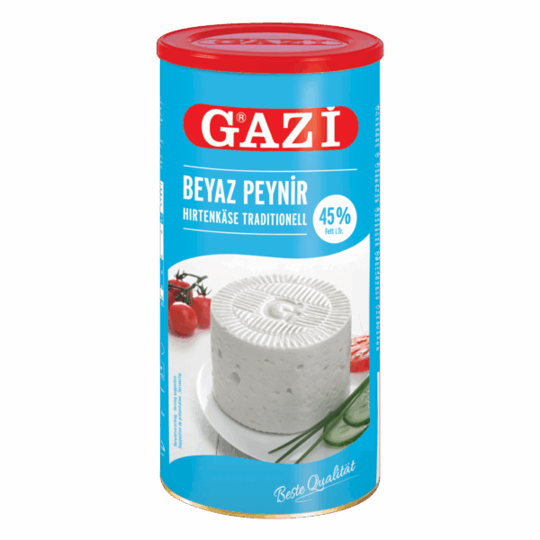 Gazi-Djath ne kanaçe 60%ynd. 6/800g