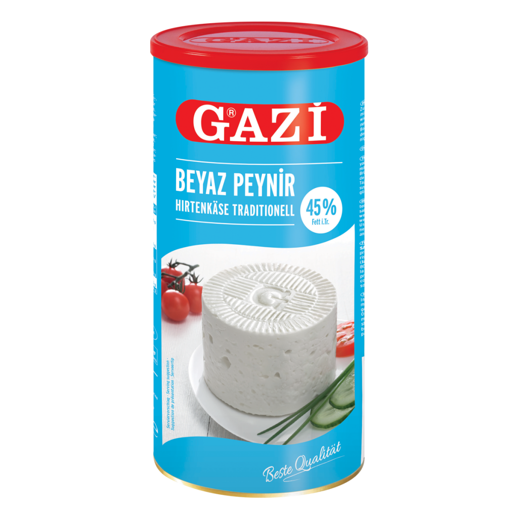 Gazi-Djath ne kanaçe 60%ynd. 6/800g