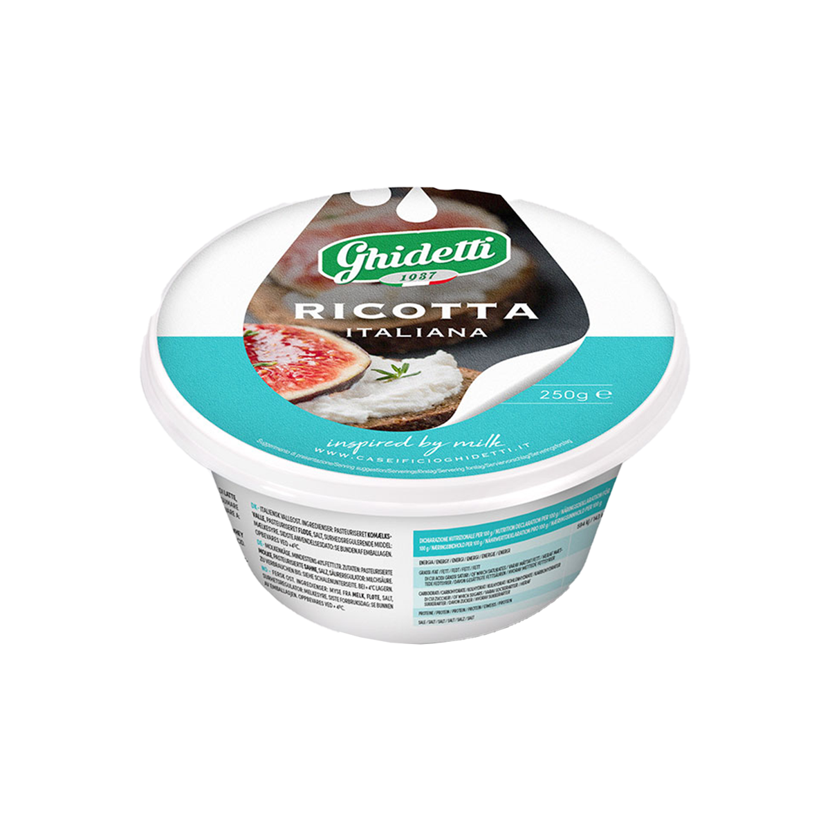 Ghidetti-Ricotta 6/250g