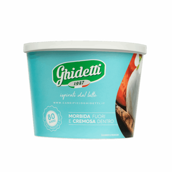 Ghidetti-Djath i fresket Burrata 12/125g