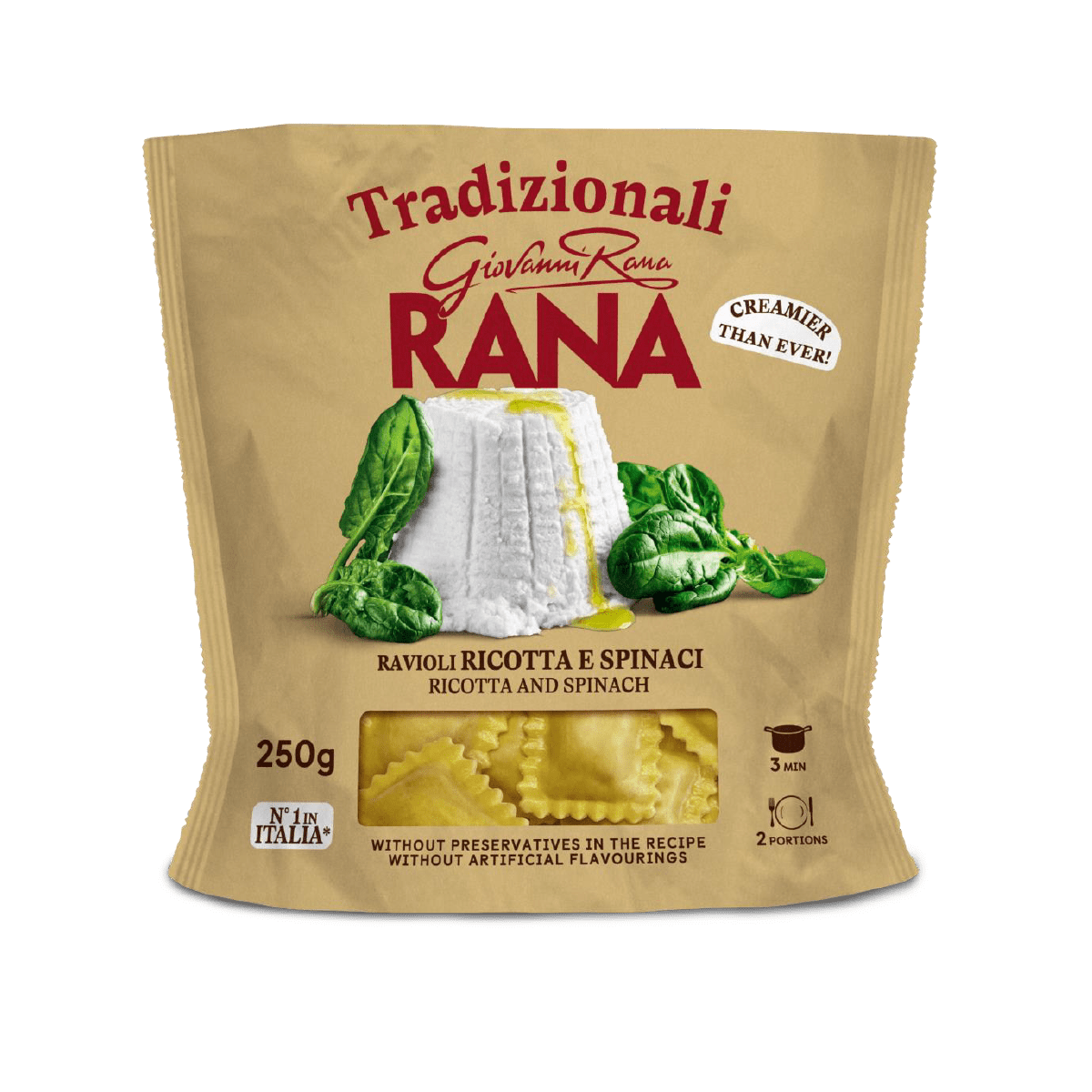 Rana-Ravioli Ricotta&Spinaq 8/250g