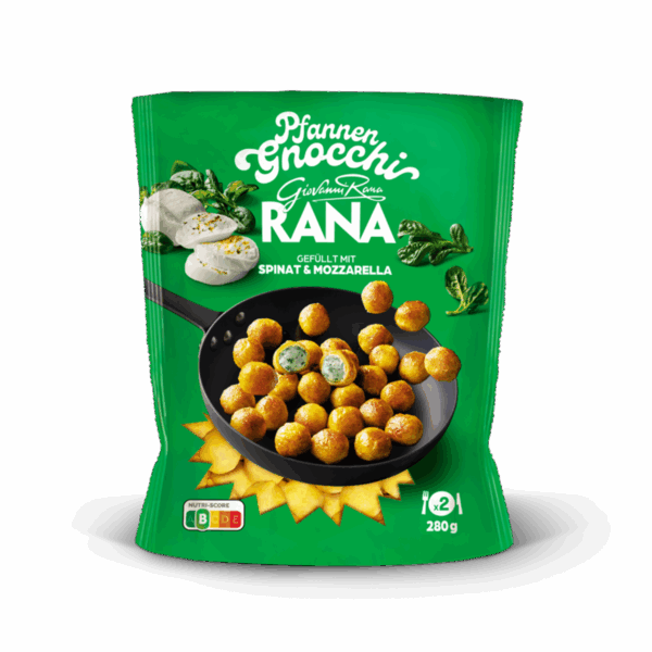 Rana-Gnocchi Spinaq&Mozarella 6/280g
