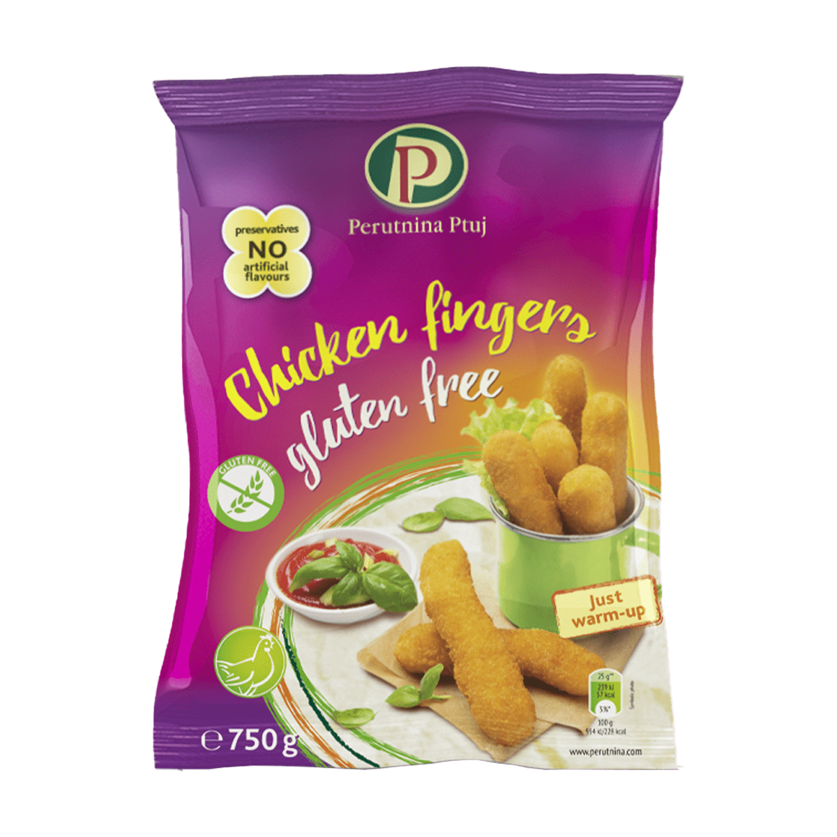 Perutnina gishtrinje pule 10/750g (1771)