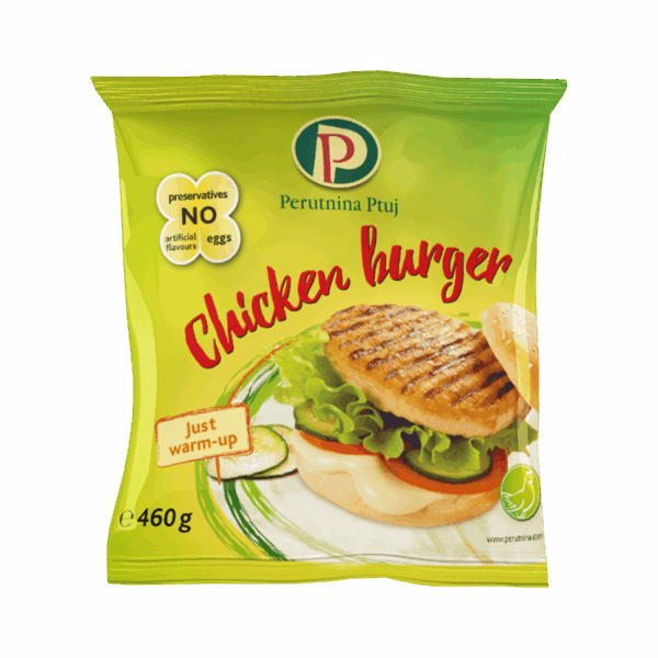 Perutnina chicken burger 14/460g (4166)