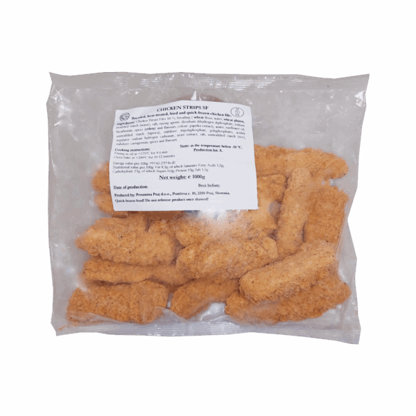 Perutnina chicken strips 8/1000g (5369)