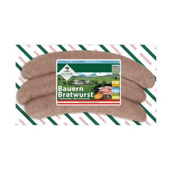 Gr. Bauernbratwurst 15/360g