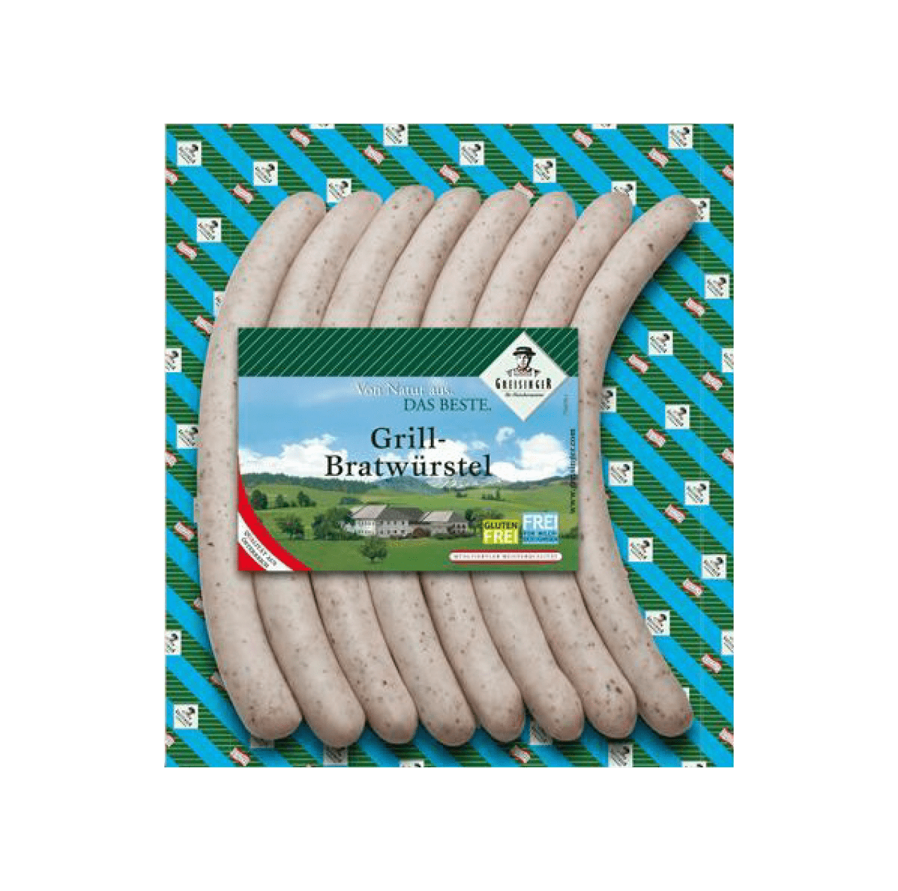 Gr. Thin bratwurst 12/400g