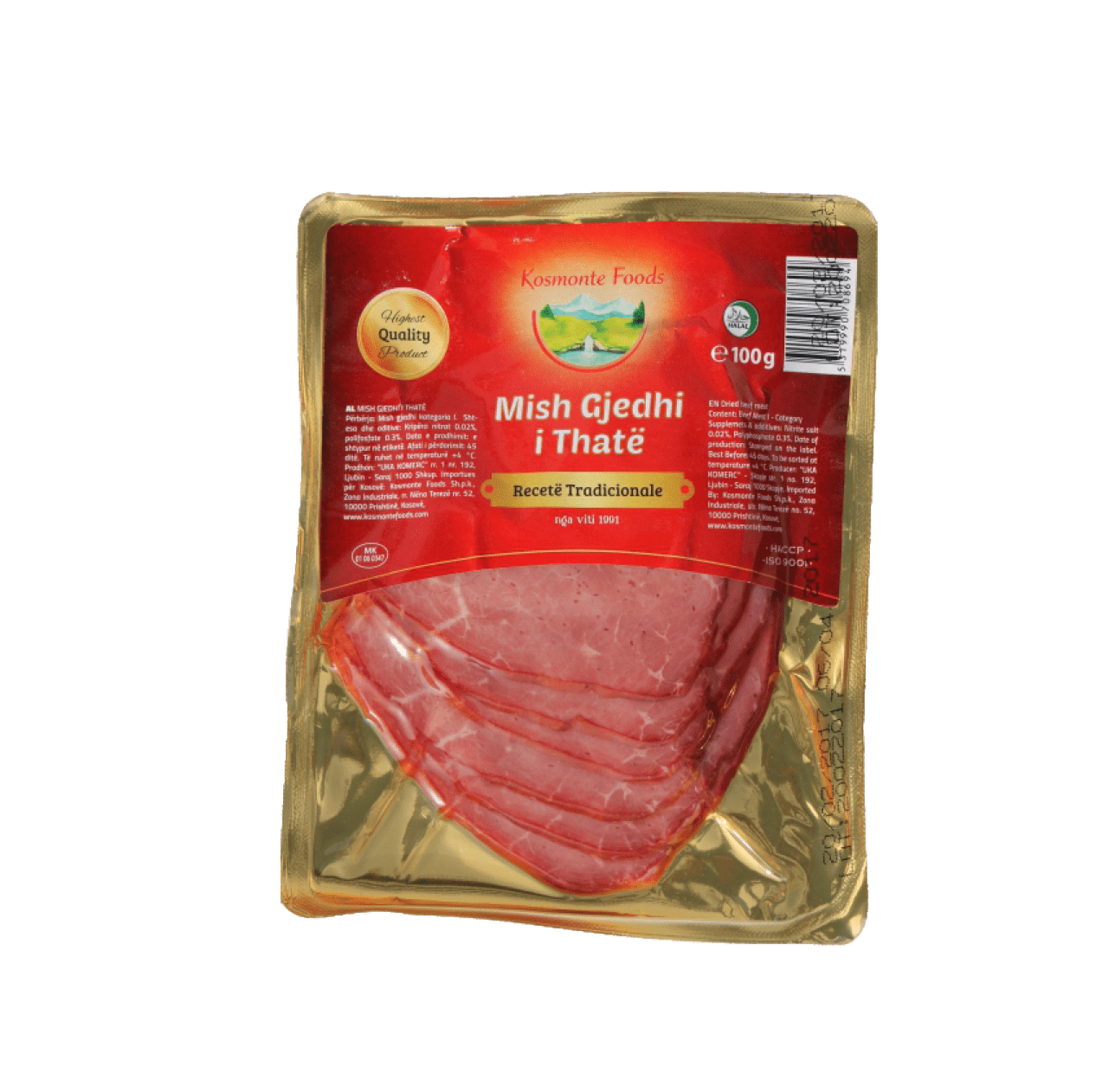 Mish gjedhi i thate ne rriska 20/100g