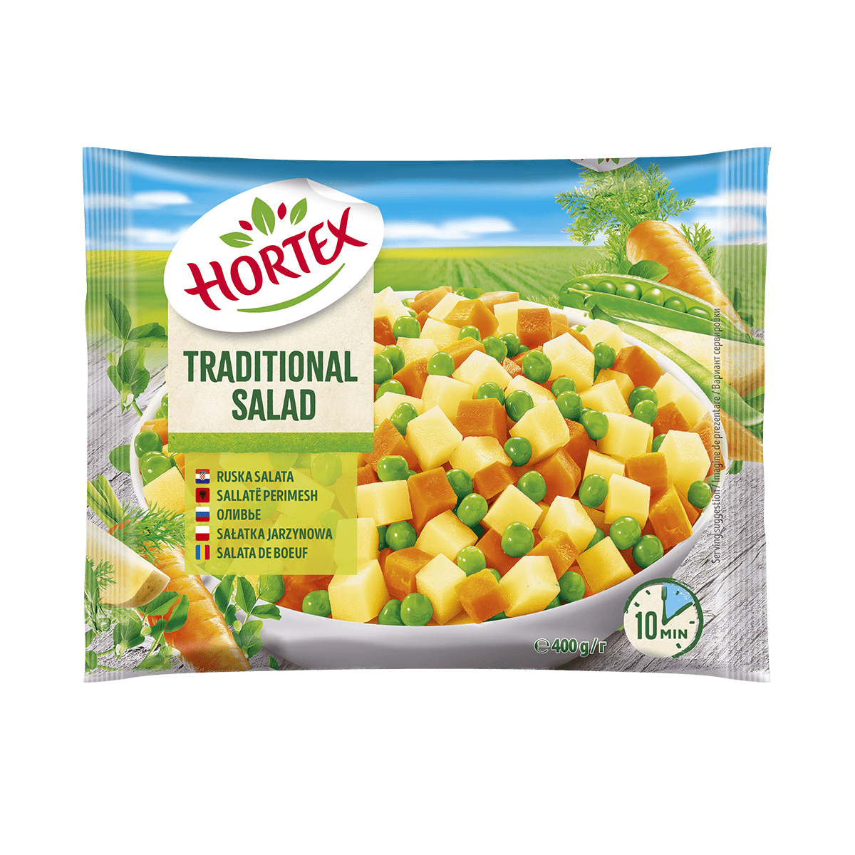 Hortex ruska sallate 16/400g (292)