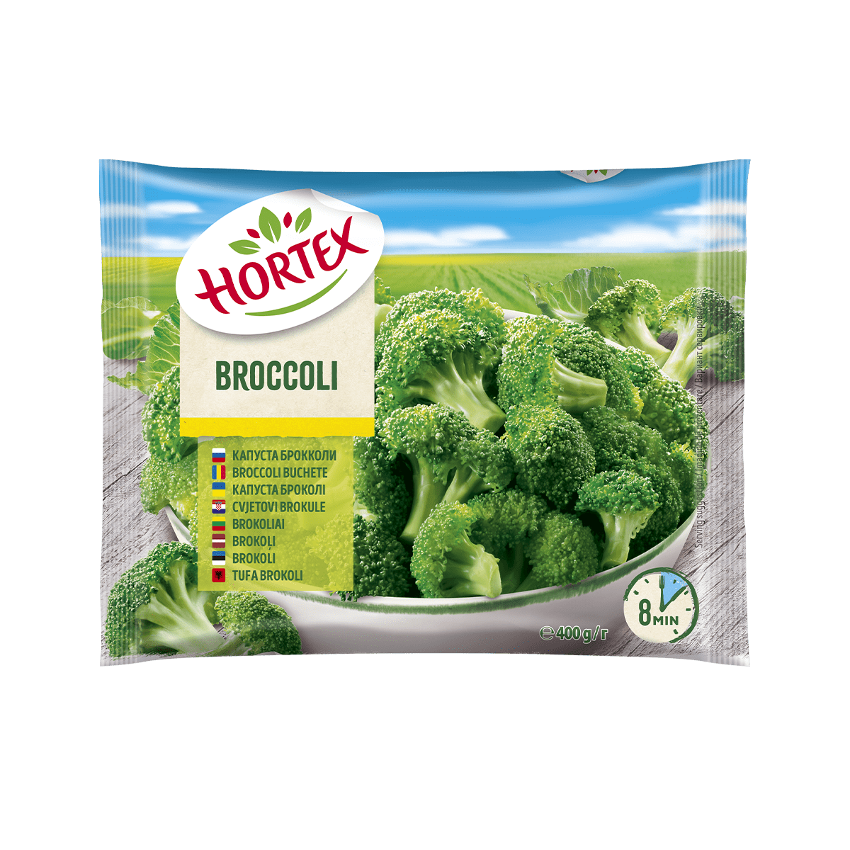 Hortex brokoli 14/400g (864)