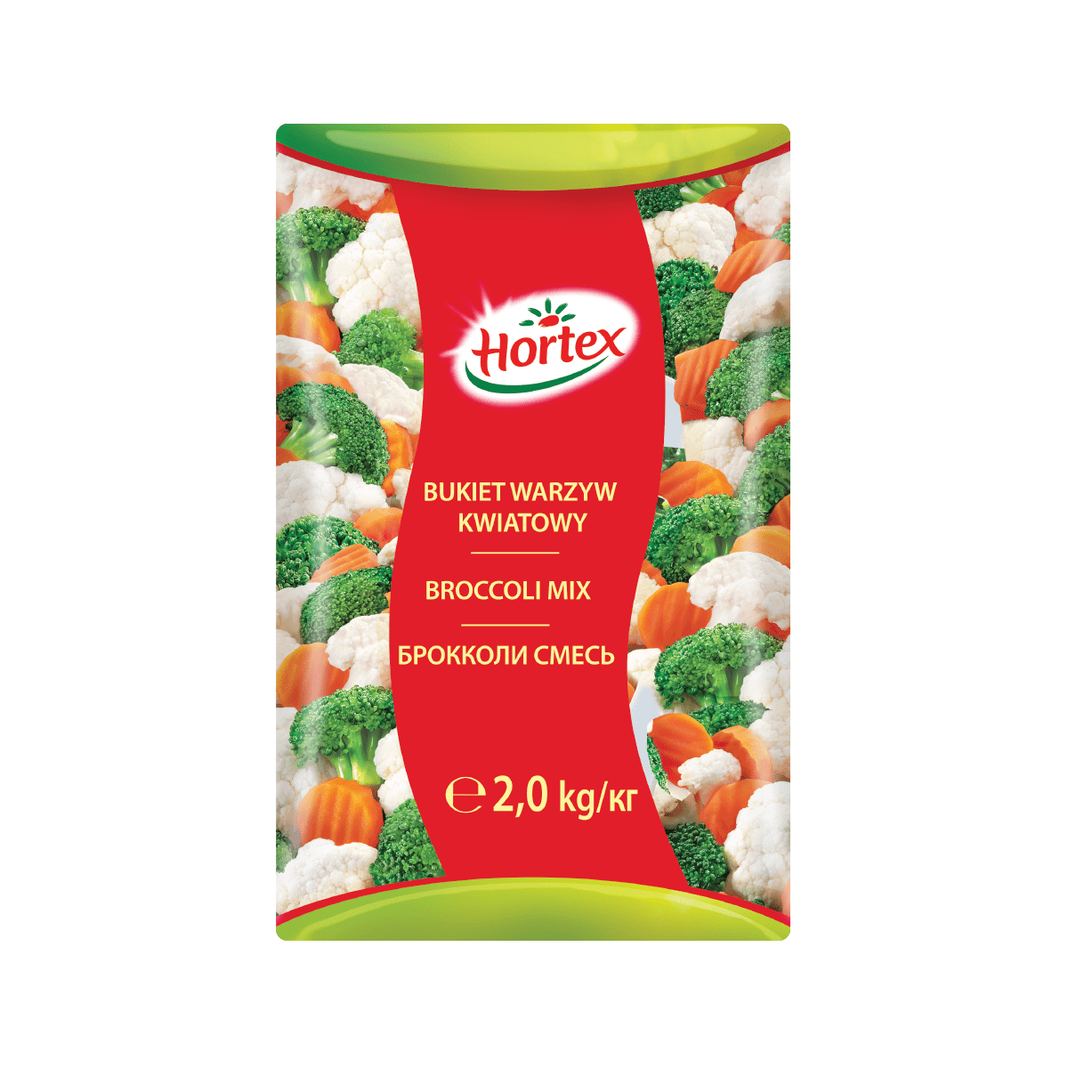 Hortex perzierje brokoli 4/2kg (749)