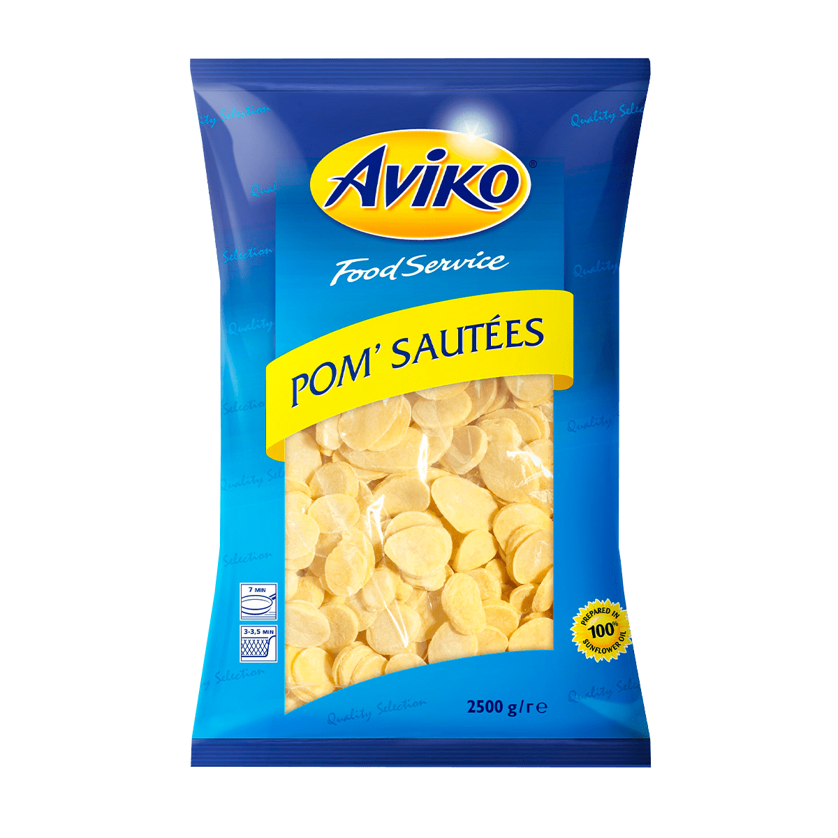 Aviko Pom' Sautees 4x2500g