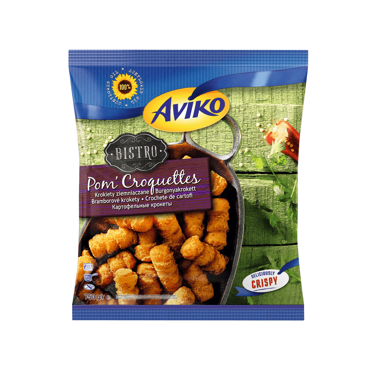 Aviko Pom' Croquettes 12/750g