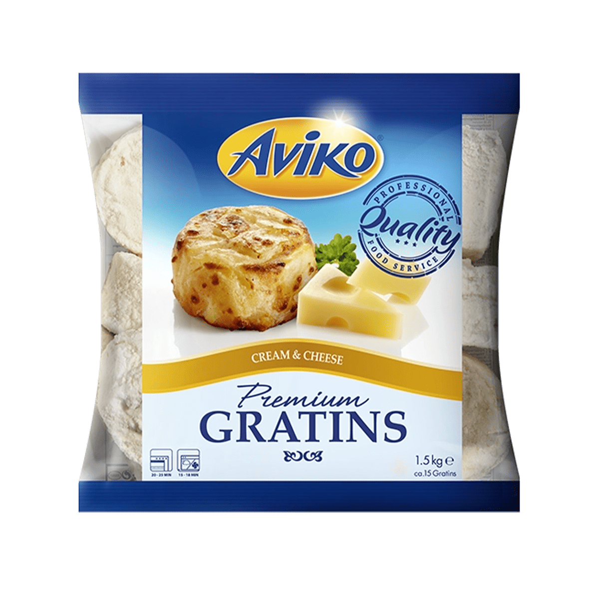 Aviko Gratins Cream&Cheese 6/1500g
