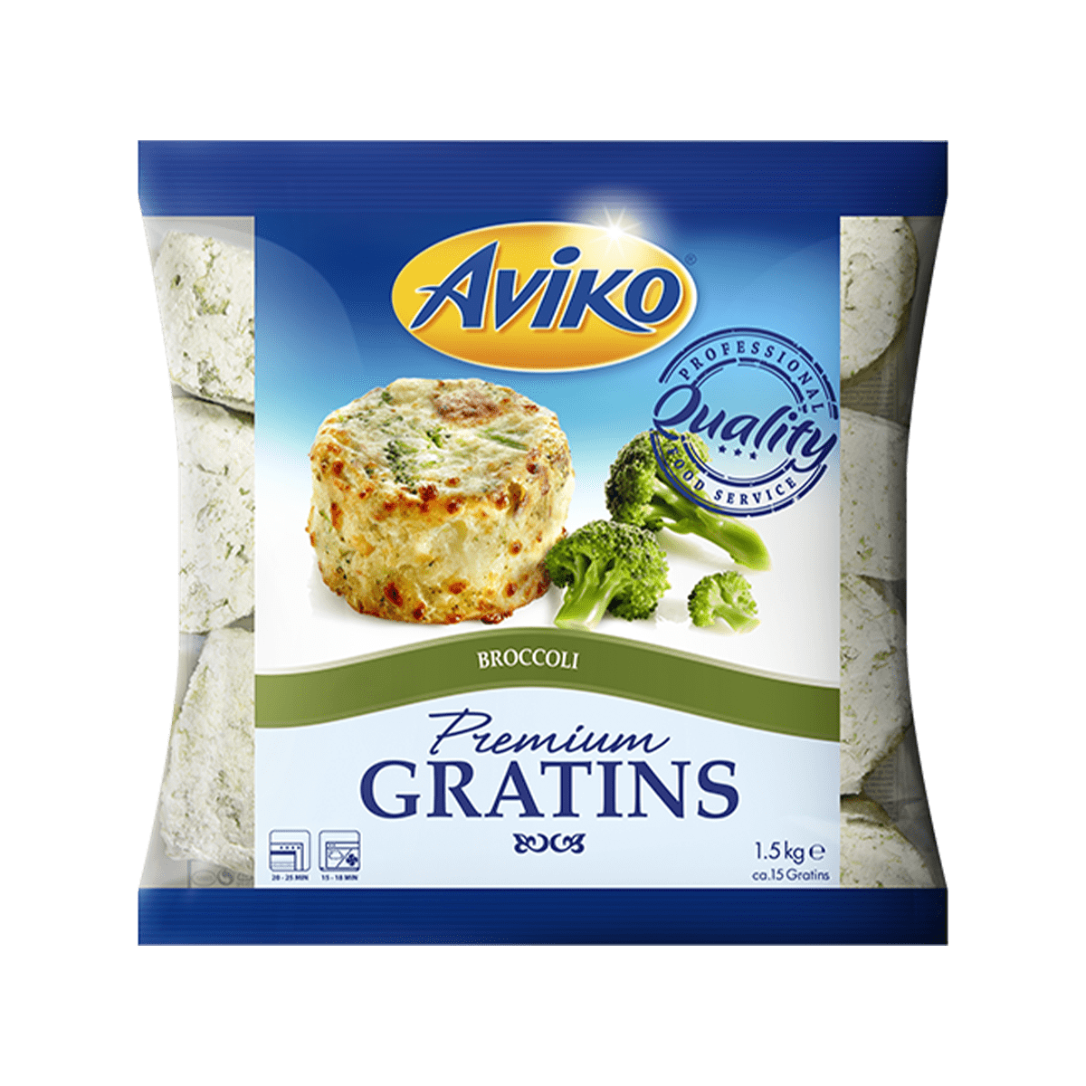 Aviko Gratins Broccoli 6/1500g