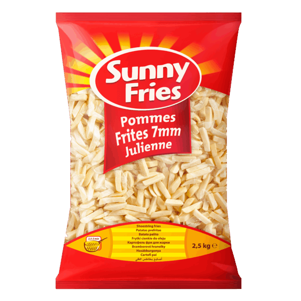 Aviko Sunny Fries PF Julienne 5/2.5kg