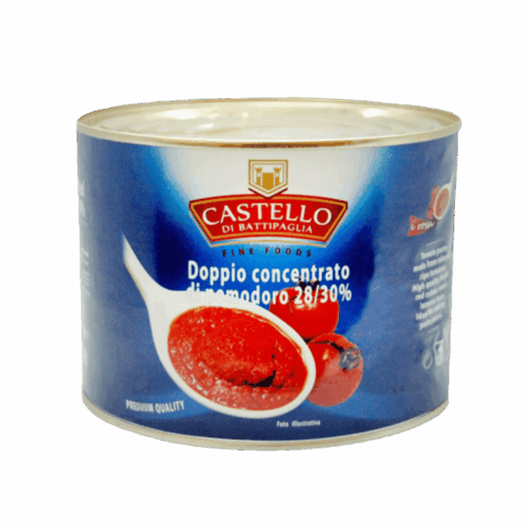 Domate dyfish e koncentr.28/30%, 6/2,2kg