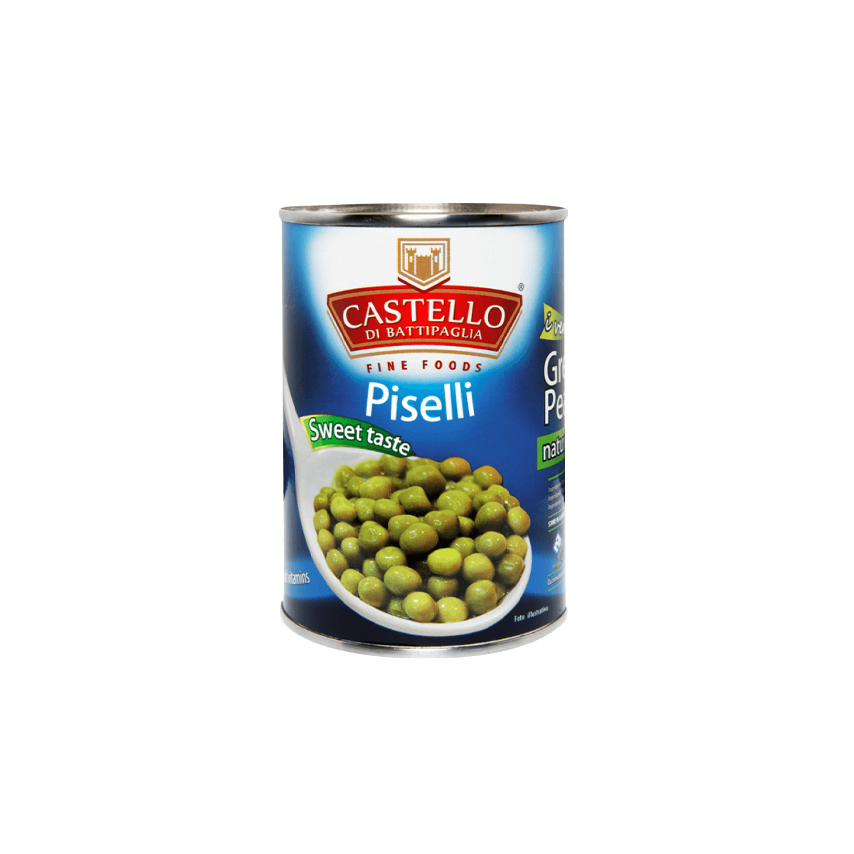 Castello bizele te gjelberta 24/400g