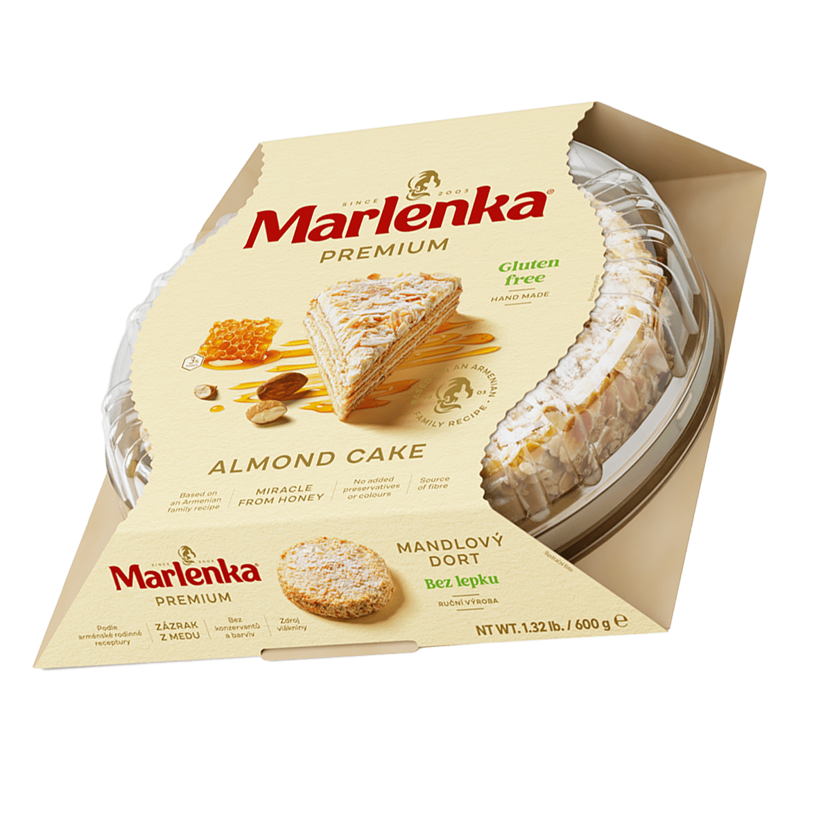 Marlenka torte me bajame&mjalte 6/600g