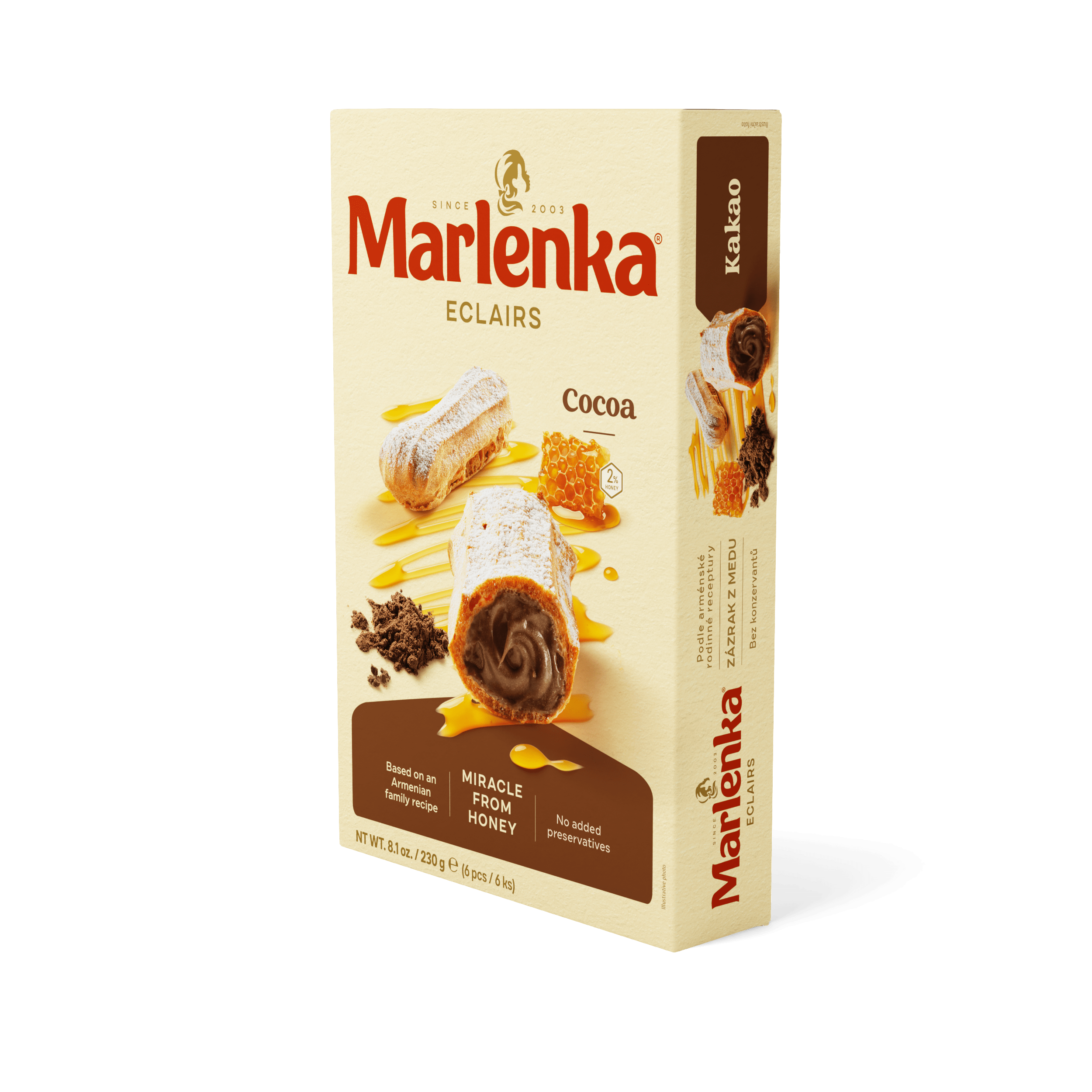 Marlenka Eklere me kakao 6/250g