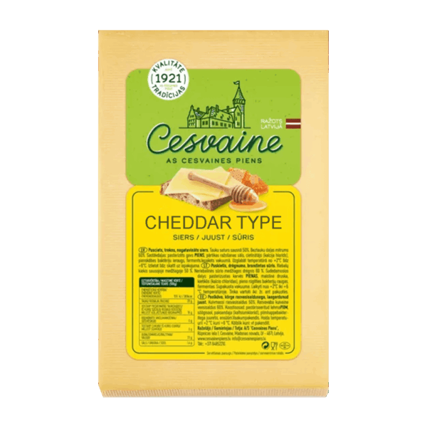 Djath cheddar i bardhe 4/ca.2,5kg