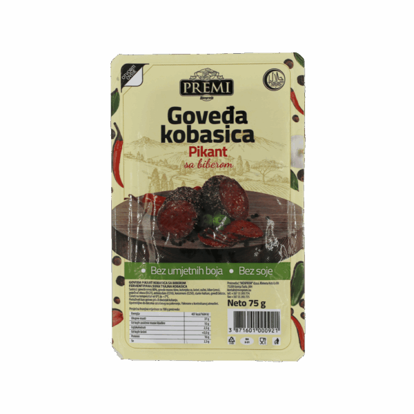 Premi suxhuk pikant me piper 14/75g