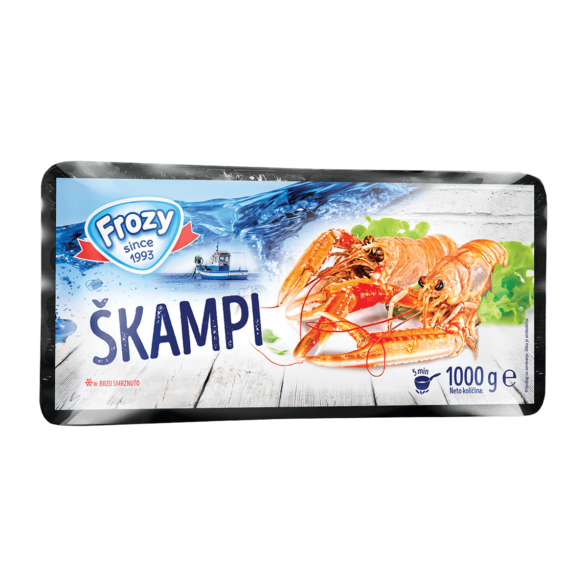 Skampi (d 21-30) 12/750g