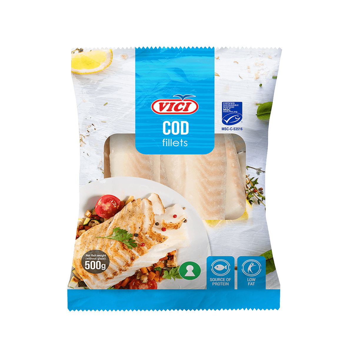 VICI Filete merluci 14/500g