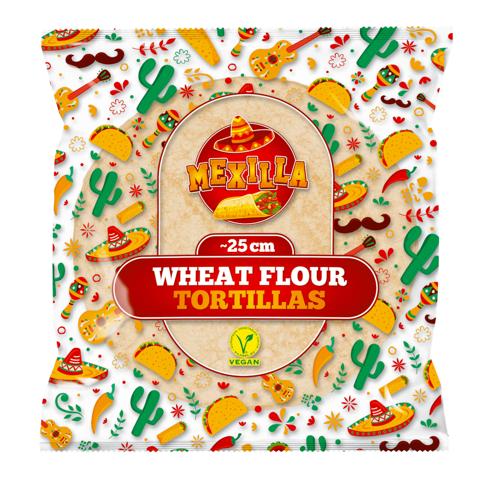 Mexilla Wheat Tortilla 25cm 10/600g(766)