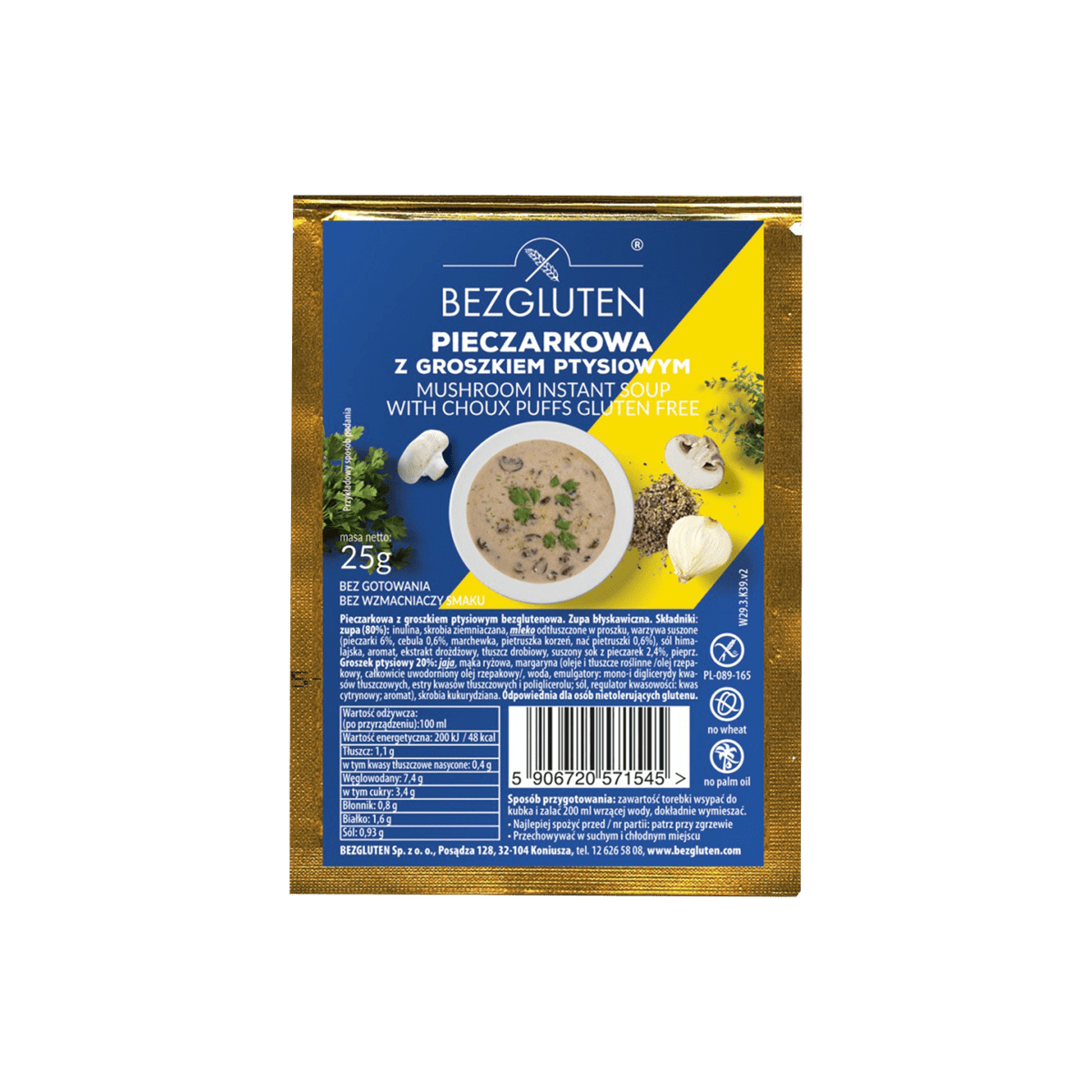 Supe Kerpudhash pa gluten 20/25g