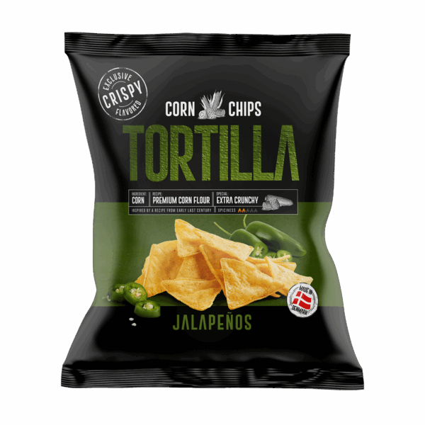 Tortilla chips me speca jalapeno 12/150g