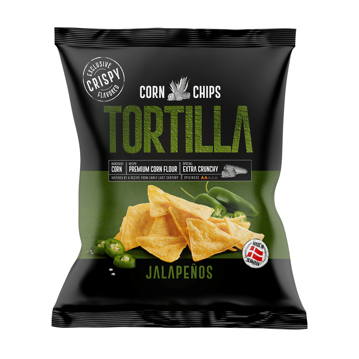Tortilla chips me speca jalapeno 12/150g