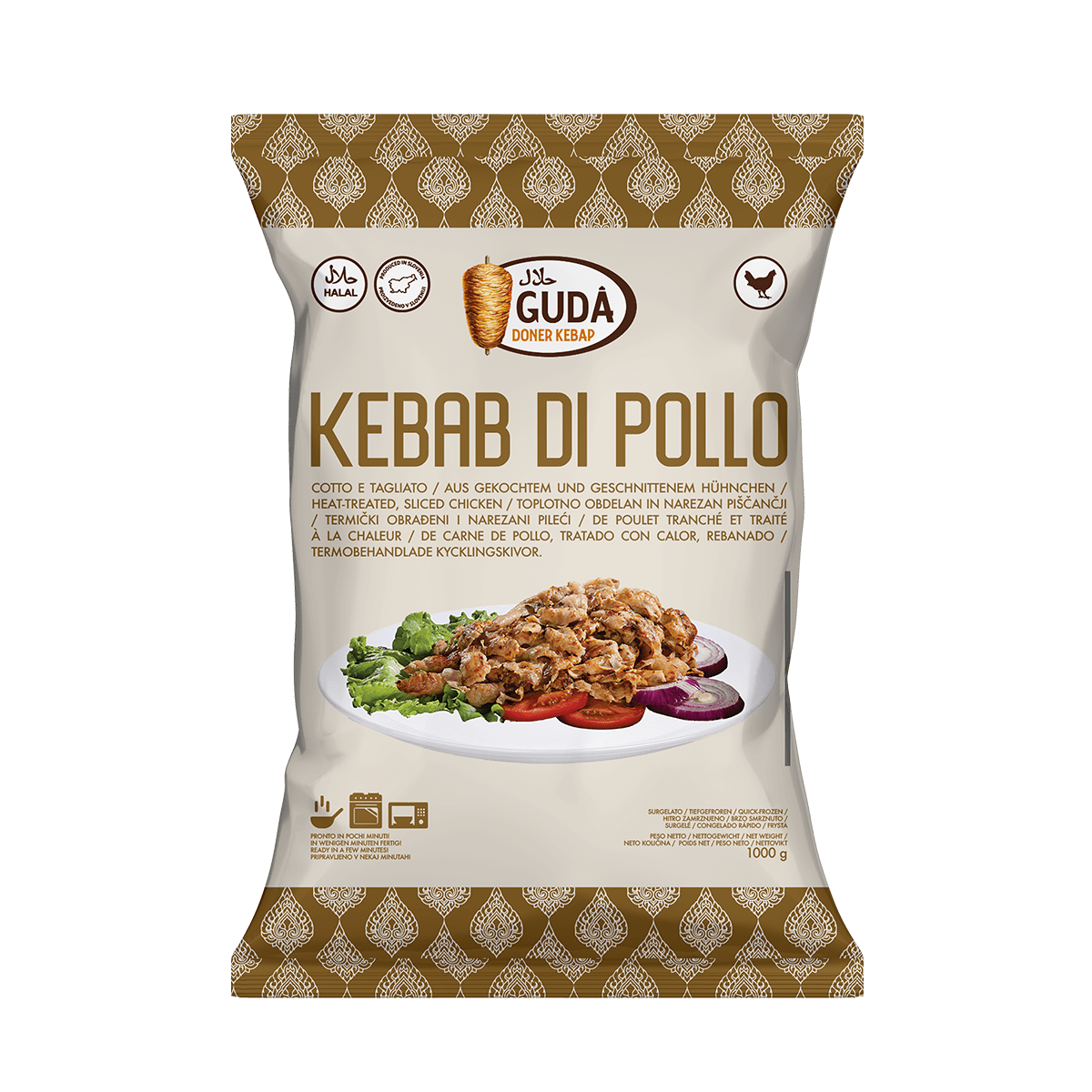 Guda doner pule 10/1000g