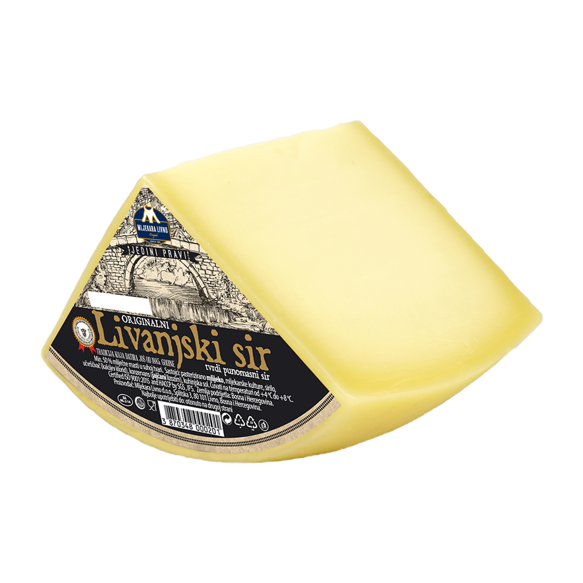 Livno kaçkavall 12/ca.0.650kg