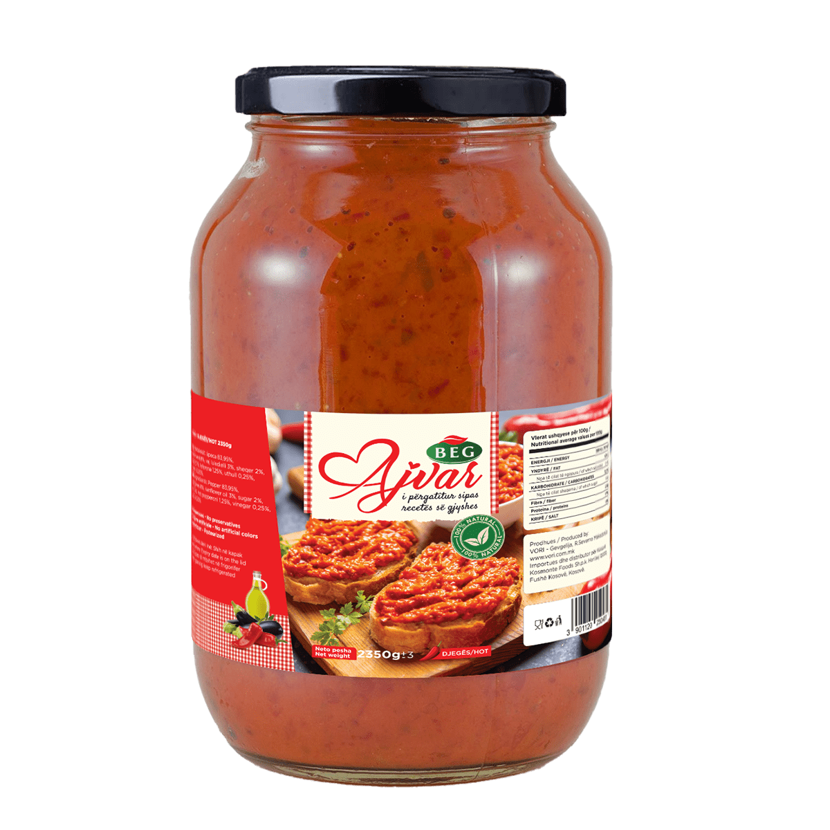 Beg - Ajvar djegës 6/2350gr