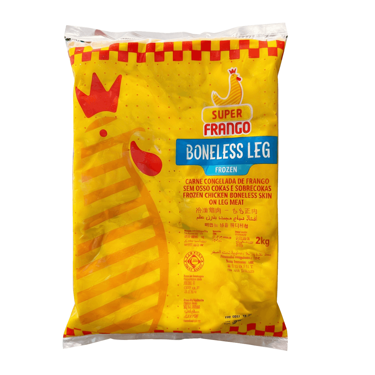 Super Frango kofshe pule pa asht 6/2kg