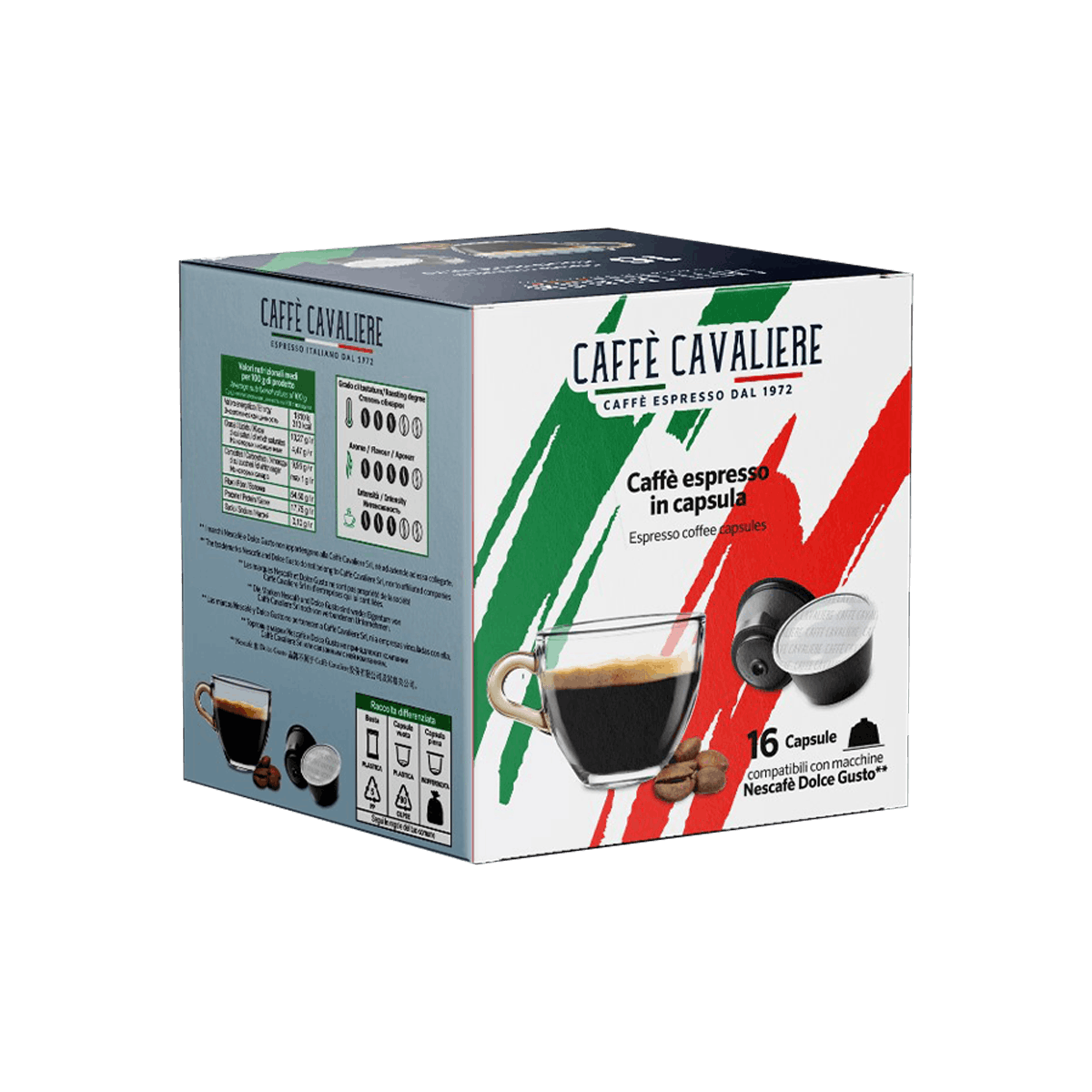 Cavaliere Espresso Dolce Gusto 12/120gr
