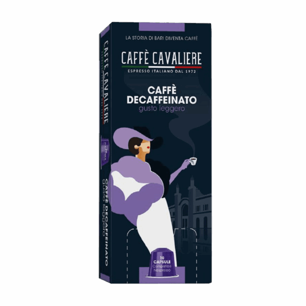 Cavaliere Capsule Espresso Decaff 10/52g