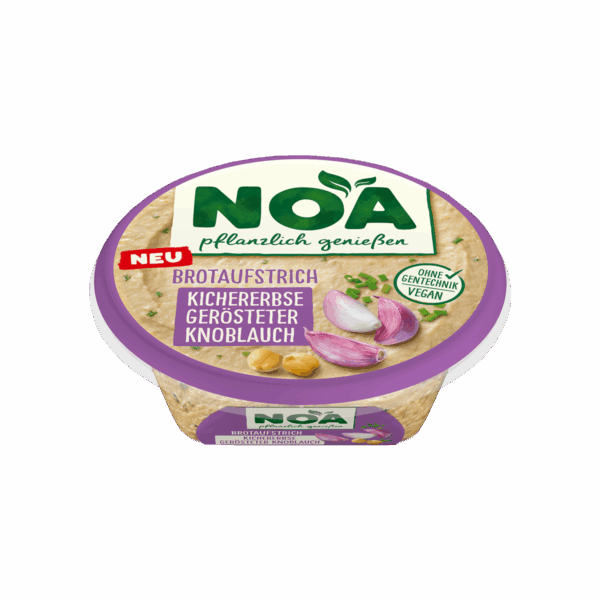 Noa Chickpea Garlic Spread 4/175g