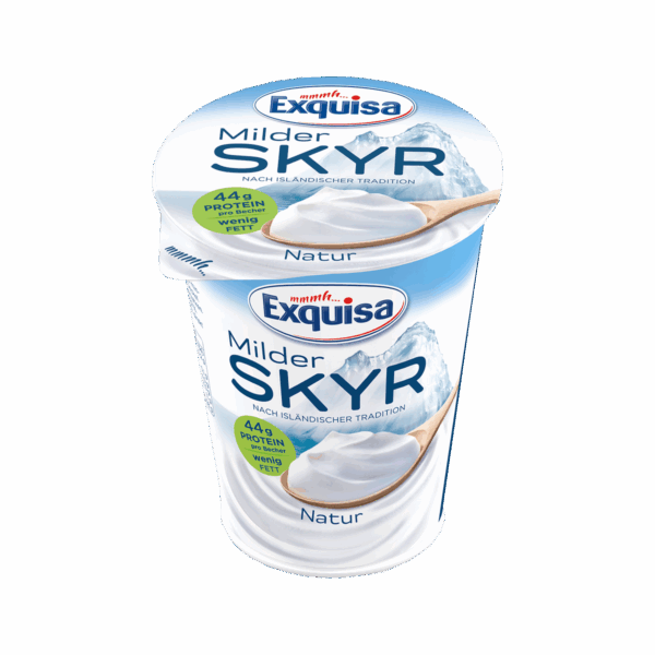 Exquisa Mild Skyr Natural 6/400gr