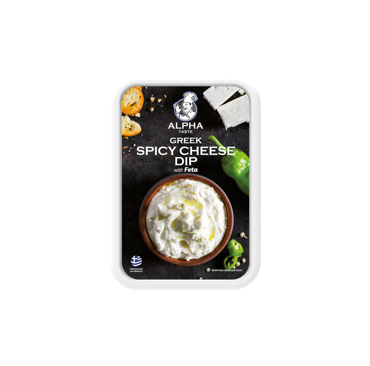 Alpha-Krem Djathi Pikant me Feta 6/200g