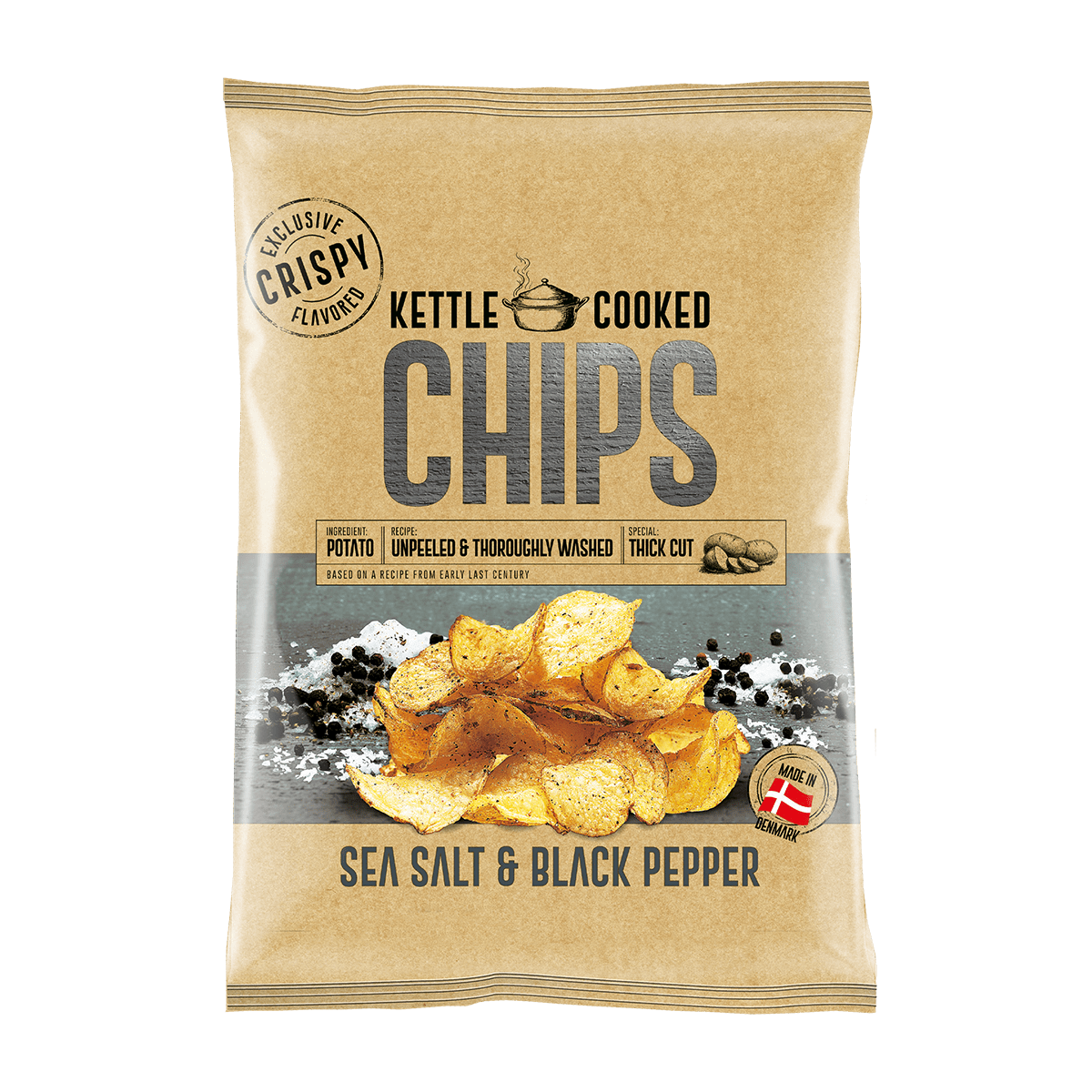 Kettle Pat. me kripe dhe piper 8/150g