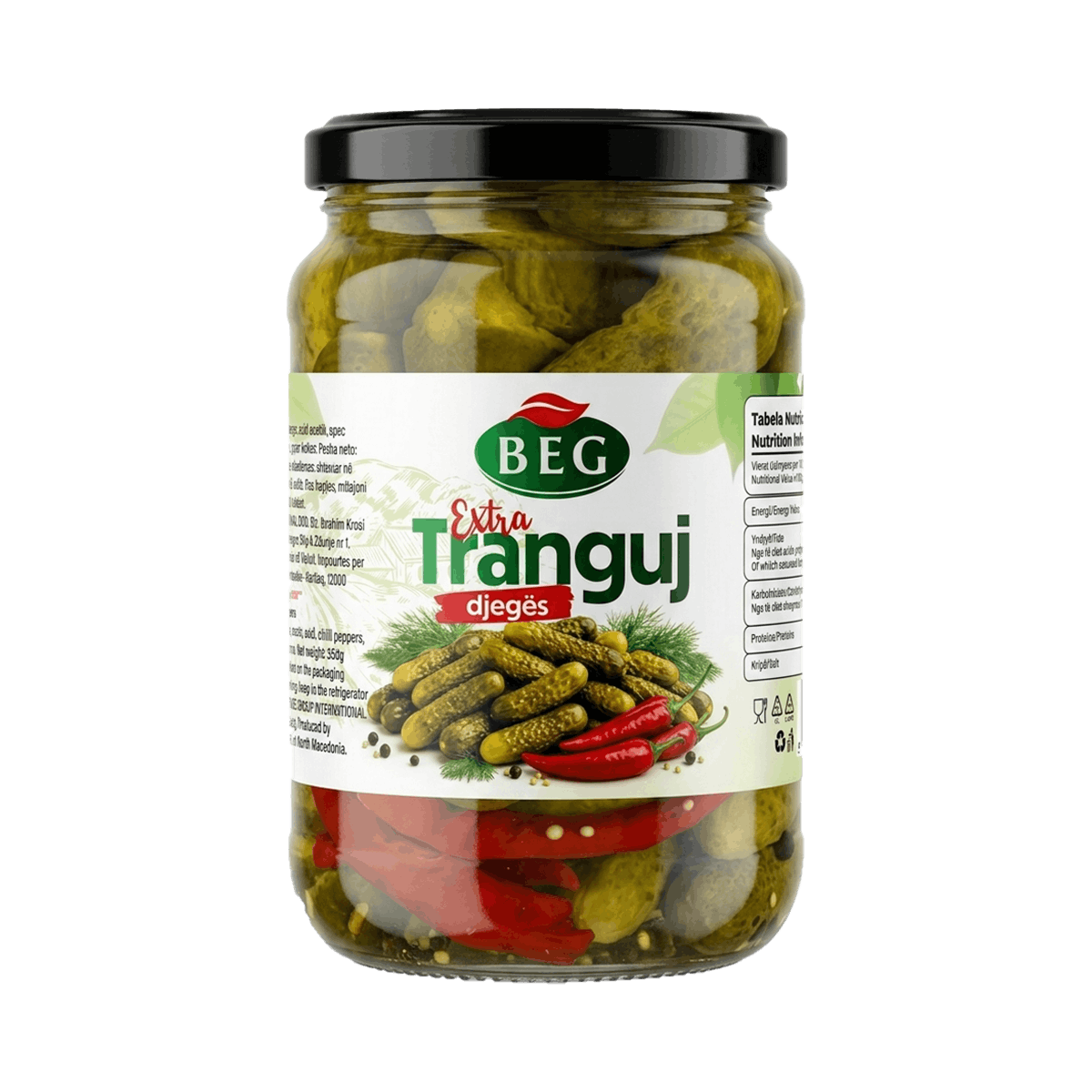 Beg ekstra tranguj turshi 12/550g