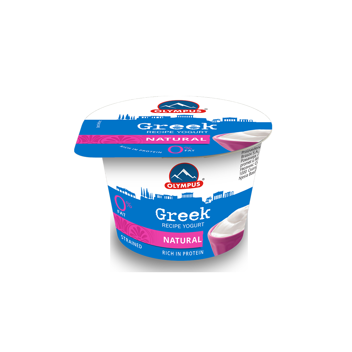 Olympus Jogurt Grek 0% Yndyre 6/150g